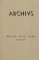 "Archīvs" (XXVI sējums) - 1986.g.