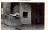 Braku dzīvojamā māja. Saimes istaba. Plīts  un maizes krāsns pirms pārmūrēšanas.1957.gads.