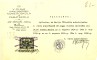 Apliecība izdota Marijai Tīfentālei par viņas darbu angļu valodas skolotājas amtā V.Olava komercskolā.Izdota 1932.gada 22.decembrī.
