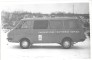 Sportistu   kompleksas  izmeklēšanas  laboratorija uz  mikroautobusa   RAF - 2913 bāzes Maskavas  XX olimpiskajam  spēlēm,1979.gads