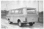 Elektromobīlis  maratona skrēju  pavadīšanai  Maskavas  olimpiādē , uz  mikroautobusa RAF - 2910  bāzes , ražoti  1979.Skats  ar   interjeru. 1979.gads